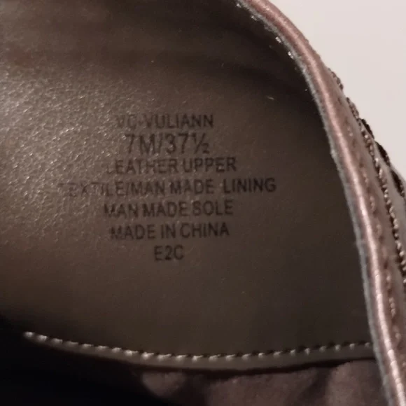 Leather Boots Brown Size 7 Vince Camuto Lia NWT - Picture 9 of 10